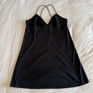 Vintage DKNY Black Underwear Strappy Dress